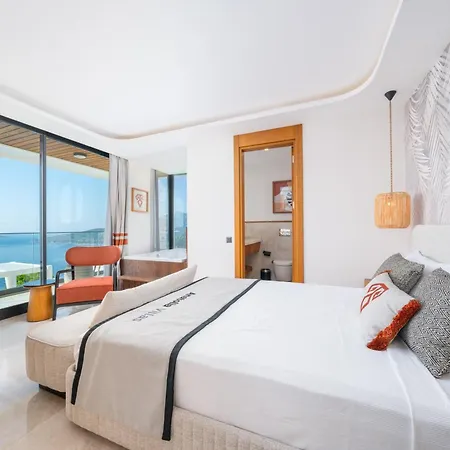 Ultra Luxurious Magnificent Sea View In Kalkan Kalamar Bay 4 * קס