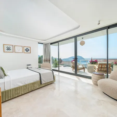 וילה Ultra Luxurious Magnificent Sea View In Kalkan Kalamar Bay 4