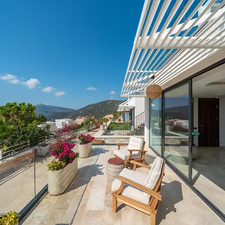 Ultra Luxurious Magnificent Sea View In Kalkan Kalamar Bay 4 וילה