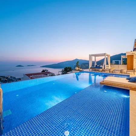 Ultra Luxurious Magnificent Sea View In Kalkan Kalamar Bay 4 וילה *