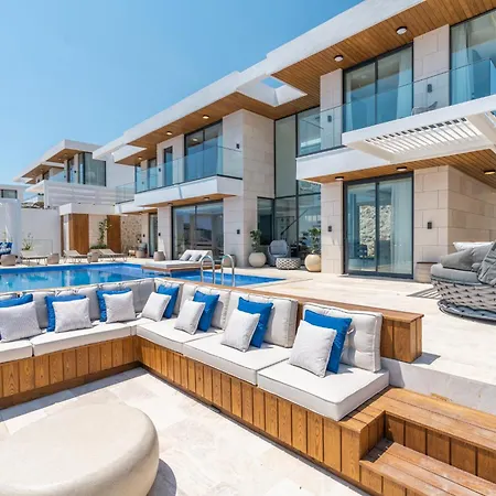 Ultra Luxurious Magnificent Sea View In Kalkan Kalamar Bay 4 ヴィラ カシュ