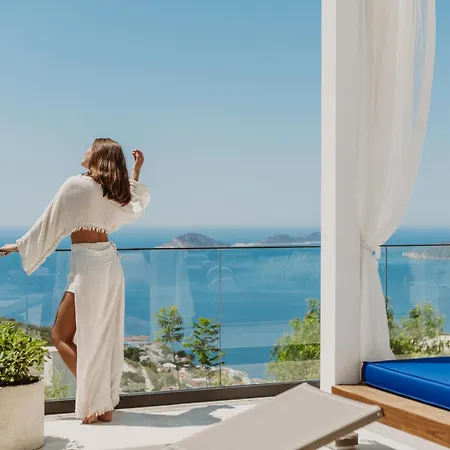 ヴィラ Ultra Luxurious Magnificent Sea View In Kalkan Kalamar Bay 4 カシュ