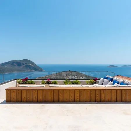 Ultra Luxurious Magnificent Sea View In Kalkan Kalamar Bay 4 ヴィラ *