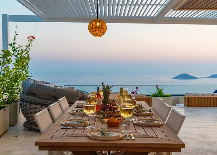 Villa Ultra Luxurious Magnificent Sea View In Kalkan Kalamar Bay 2 Kaş