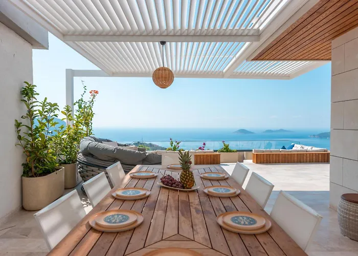 Ultra Luxurious Magnificent Sea View In Kalkan Kalamar Bay 2 Villa *