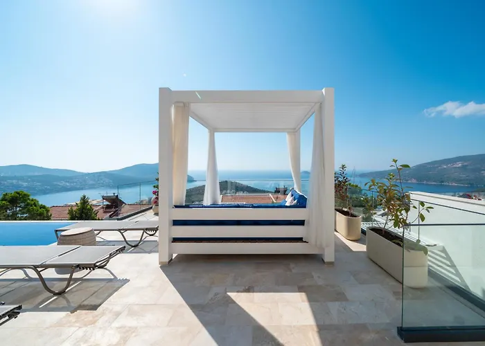 Ultra Luxurious Magnificent Sea View In Kalkan Kalamar Bay 2 Villa *