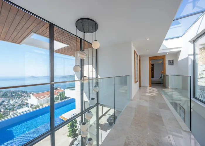 Ultra Luxurious Magnificent Sea View In Kalkan Kalamar Bay 2 Villa Kaş