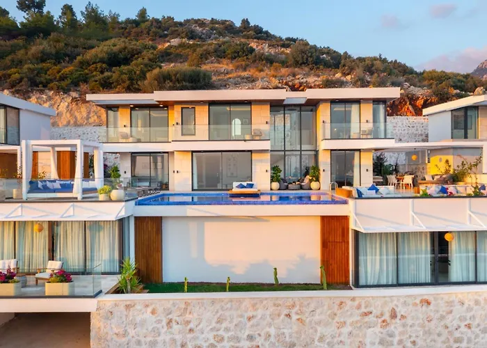 Ultra Luxurious Magnificent Sea View In Kalkan Kalamar Bay 2 Villa *