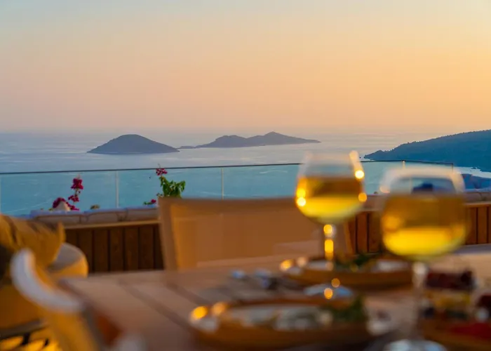 Ultra Luxurious Magnificent Sea View In Kalkan Kalamar Bay 2 Villa Kaş